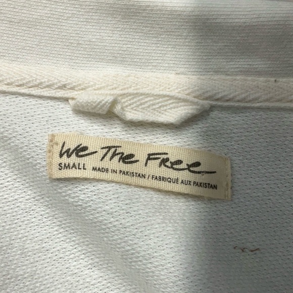 Free People cotton Cream Jacket - Picture 7 of 8